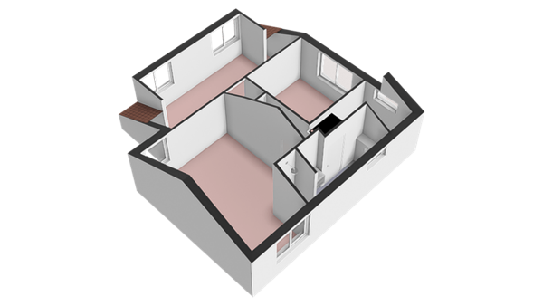 Floorplan - Sportweg 11, 8313 AM Rutten